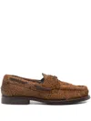 Hereu Saler Genuine Calf Hair Loafer In Brown