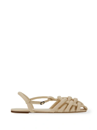 Hereu Sandal "cabersa" In Ivory