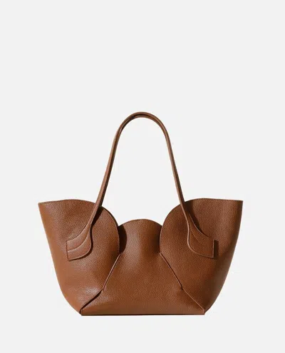 Hereu Sepal Tote Bag In Brown