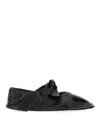 Hereu Prely Pointed Toe Flat In Black
