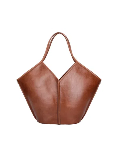 Hereu Shoulder Bag "calella" In Brown
