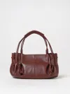 Hereu Women Arta Leather Shoulder Bag In Brown