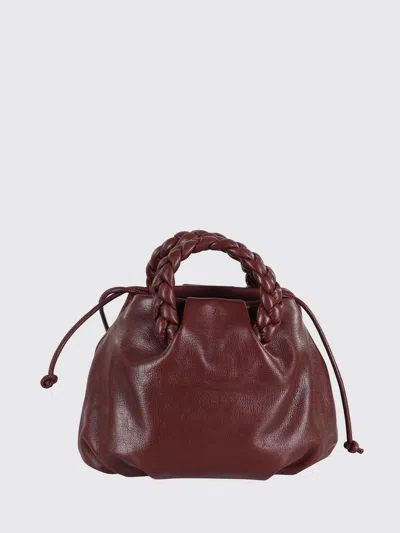 Hereu Fabricated Shoulder Bag With Handle In Brown