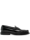 Hereu 20mm Sineu Patent Leather Loafers In 黑色