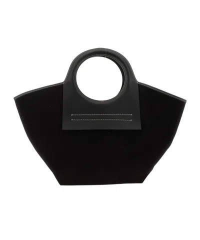 Hereu Small Cala Tote Bag In Black