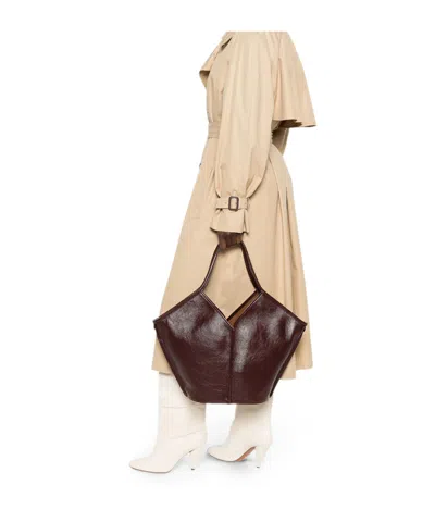 Hereu Smooth-finish Handbag In Nude