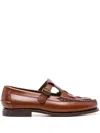 Hereu Soller Leather Moccasins In Brown