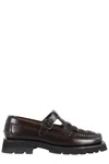 Hereu Soller Sport Leather Loafers In Black