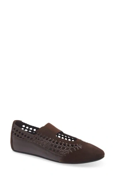 Hereu Sporty Woven Mary Jane Flat In Multi