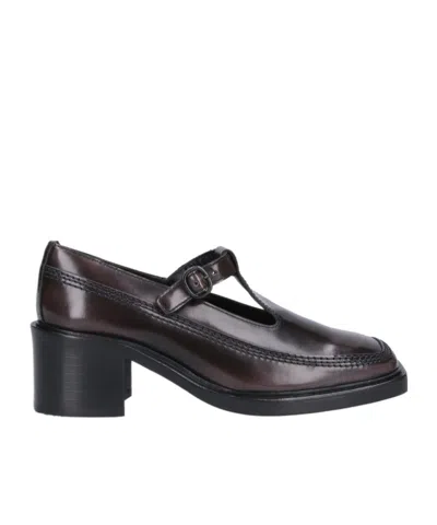 HEREU HEREU SQUAE-TOE PUMPS
