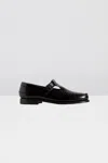 Hereu Studio Hereu Alber T-bar Loafer In Black