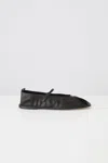 Hereu Studio Hereu Dansa Supple Shiny Flat In Black