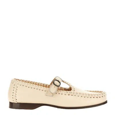 HEREU HEREU ALCOVER T-BAR STRAP MOCCASINS