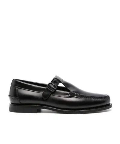 Hereu T-style Loafers In Black