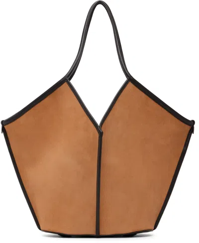 Hereu Tan Calella Suede Tote