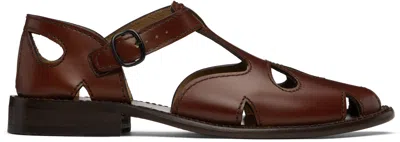 Hereu Tan Floreta Sandals
