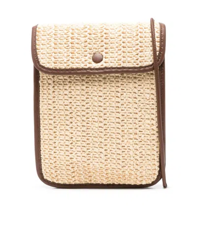 HEREU TERRA WOVEN CROSS BODY BAG