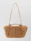 Hereu Textured Shoulder Bag Knotted Strap