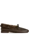 Hereu Tilla Loafers In Brown