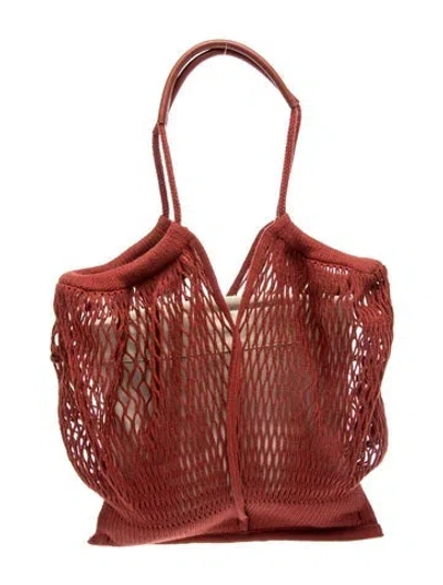 Pre-owned Hereu Tote In Red