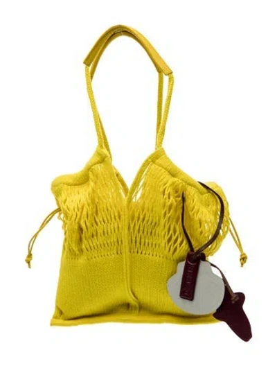 Pre-owned Hereu Tote In Yellow