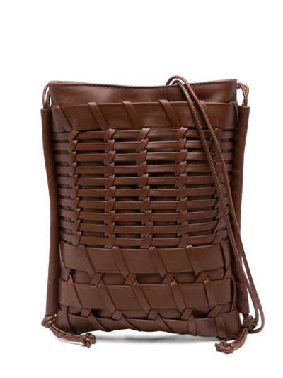 Hereu Women's Trena Leather Crossbody Bag In Brown