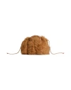 Hereu Woman Handbag Camel Size - Leather In Sand