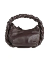 Hereu Woman Handbag Dark Brown Size - Leather In Brown