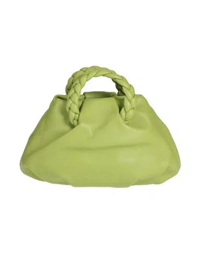 Hereu Woman Handbag Light Green Size - Soft Leather