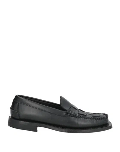 Hereu Woman Loafers Black Size 8 Leather