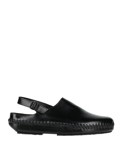 Hereu Woman Mules & Clogs Black Size 6 Leather