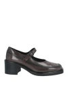 Hereu Flat Shoes In Brown