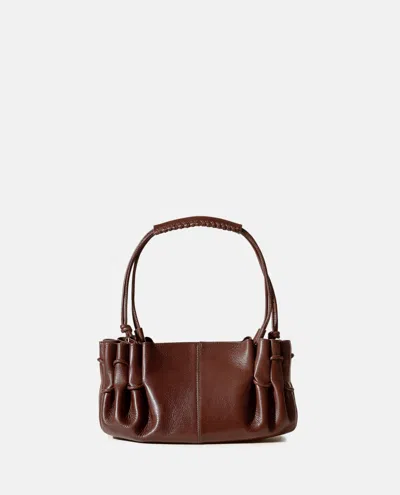 Hereu Braided-handle Shoulder Bag In Pink