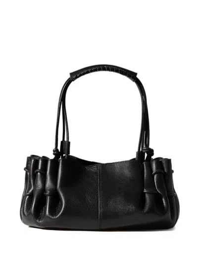 Hereu Women's Arta Leather Shoulder Bag In Black