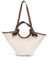 Hereu Fonol Small Canvas Tote In Multicolor