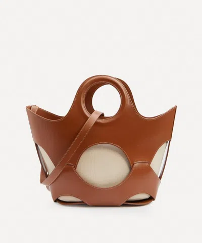 Hereu Women's Onada Cut-out Leather Tote Bag