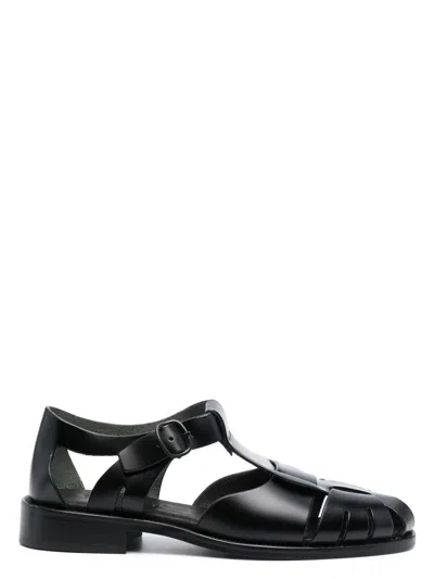 HEREU WOMEN'S PESCA LEATHER SANDALS