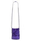 Hereu Ronet Metallic Bucket Bag In Purple