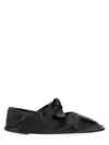 Hereu Prely Pointed Toe Flat In Black