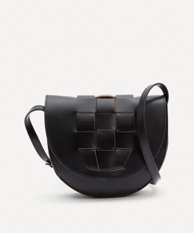 Hereu Women's Sinia Woven Leather Shoulder Bag