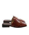Hereu Woven Mules In Brown