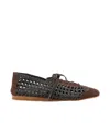 Hereu Woven Sneakers In Darkbrown