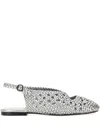 Hereu Slingback Sandal Empuria Metallic In Silver