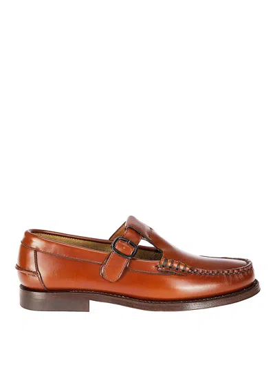 Hereu Leather Derby In Sand