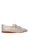 Hereu Portau String Shoe In Neutral