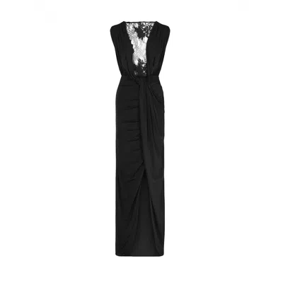 Herfetch Women's Maxi Amore Dress İn Black-black