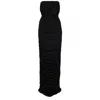 Herfetch Women's Maxi Edgy Dress-black In Black