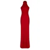 Herfetch Women's Maxi Vd Dress-red In Red
