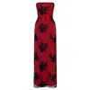 Herfetch Women's Midi Vamp Dress-black In Black