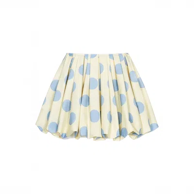 Herfetch Women's Mini Balloon Skirt Multicolour In Neutral